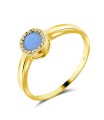 Opal Silver Rings NSR-965